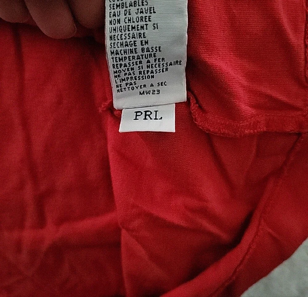 Polo Ralph Lauren bright red